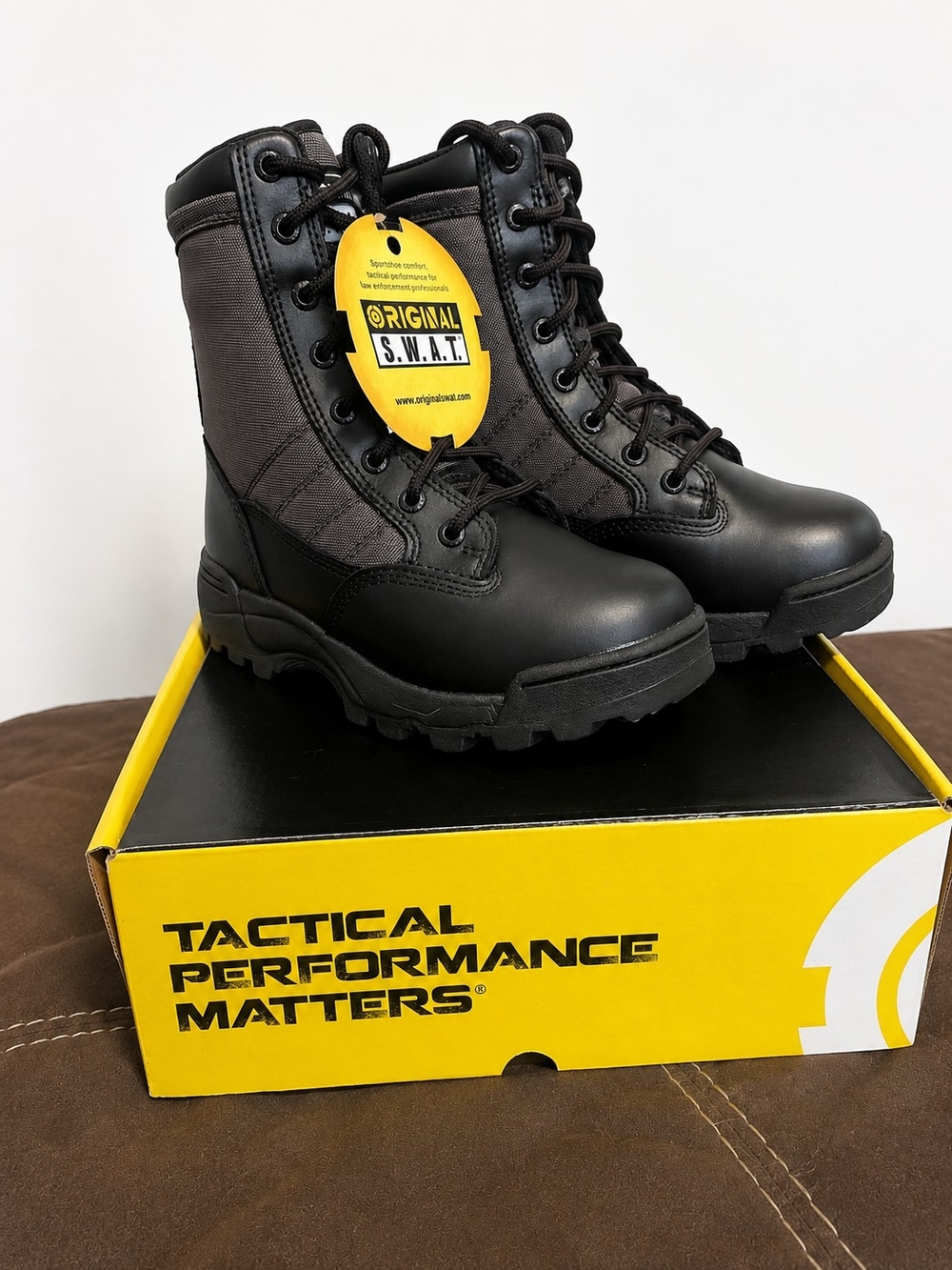 Original S.W.A.T. Men’s Tactical Boots in Black/Grey